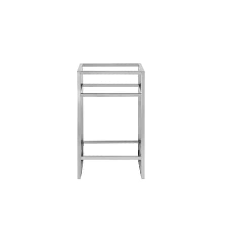 James Martin Vanities Boston 20in Single Console, Brushed Nickel C105-V20-BNK